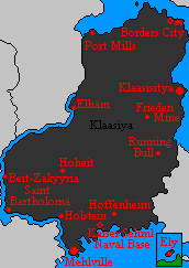 Location of Klaasiya