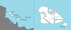 Location of Cimmeria and Raikoth