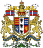 Royal coat of arms of the Victorian Empire