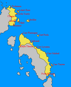 Location of Andilar