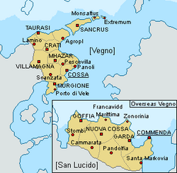 Location of Vegno