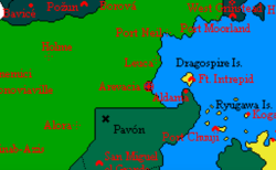 Location of Arevacia