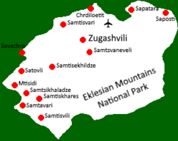 Location of Eklesia