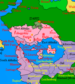 Location of Akhidia