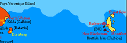Location of Brettish Isles